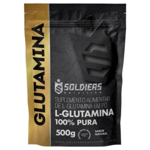 L-Glutamina 500g – 100% Pura Importada – Soldiers Nutrition