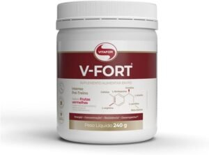 Vitafor – V-Fort – 240g – Frutas Vermelhas